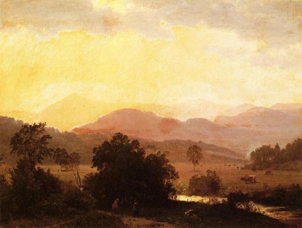 View Of The Adirondacks by William Trost Richards