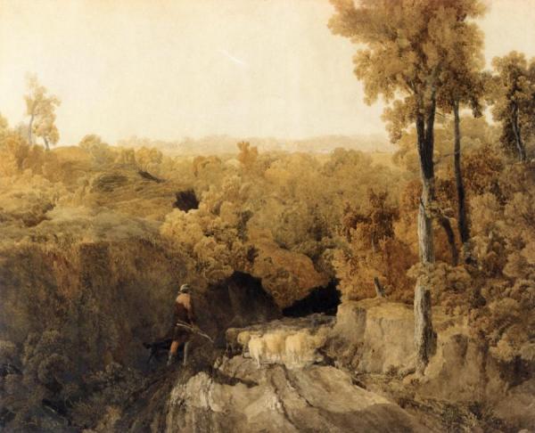 In The Forest Of Wychwood by William Turner Of Oxford