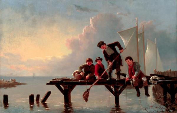 William Tylee Ranney Boys Crabbing