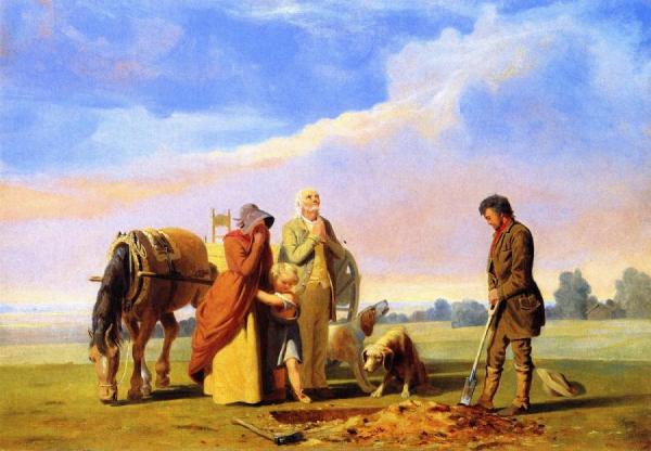 Prairie Burial by William Tylee Ranney