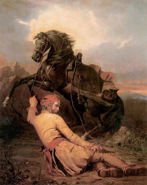 The Fallen Trapper by William Tylee Ranney