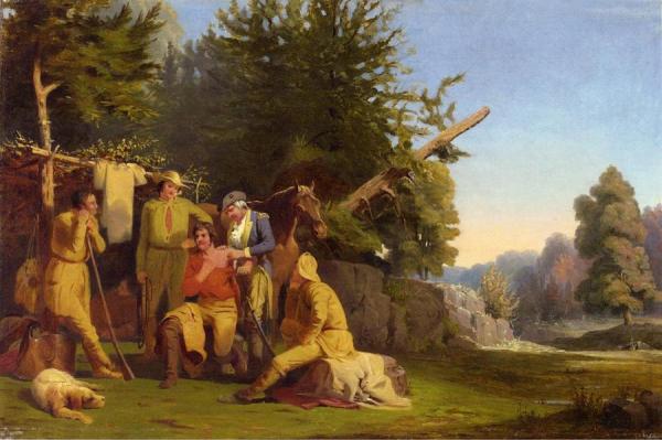 The Wounded Scout by William Tylee Ranney