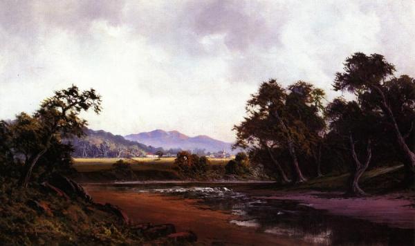 Sonoma Creek, Sonoma County, California by William Weaver Armstrong