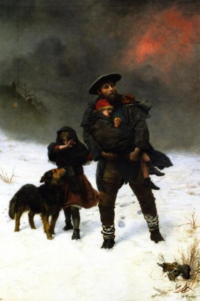 Two Of His Flock by William Weekes