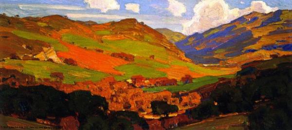 California Slopes by William Wendt