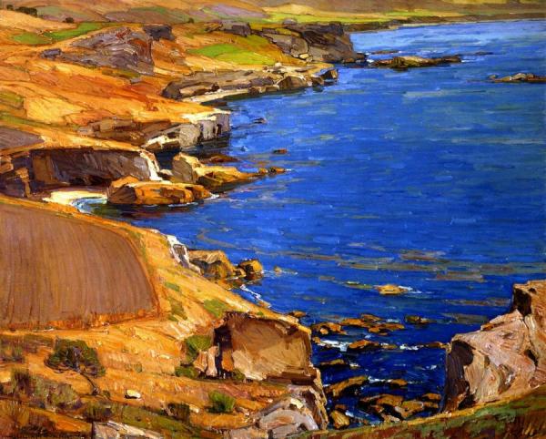 Coast Of 1,000 Caves by William Wendt