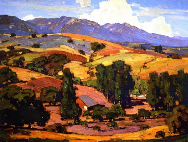 Creeping Shadows by William Wendt