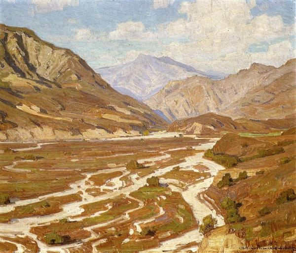 Dry Arroyo by William Wendt