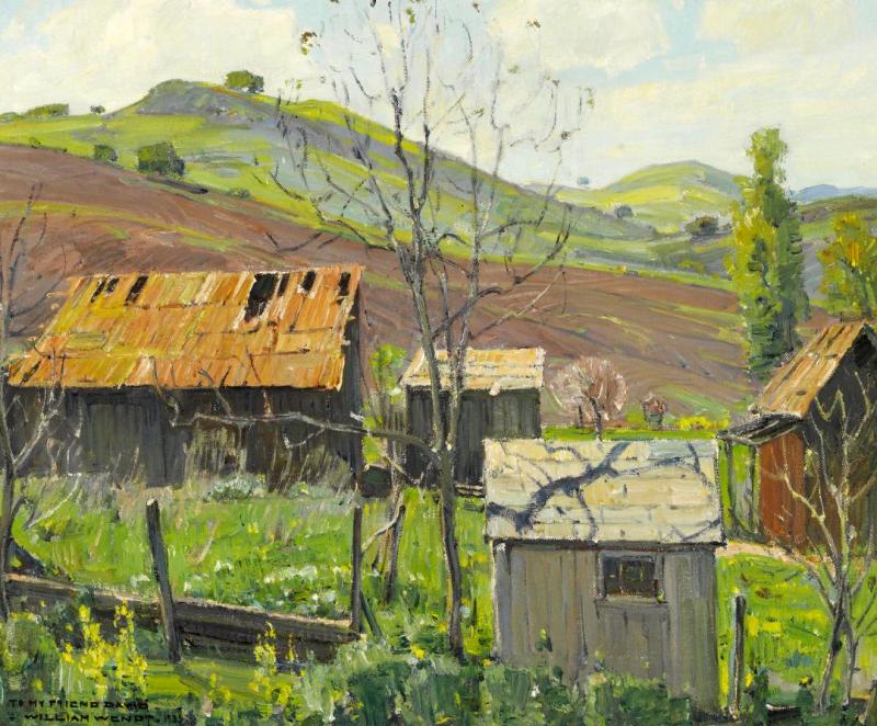 Foothill Ranch by William Wendt