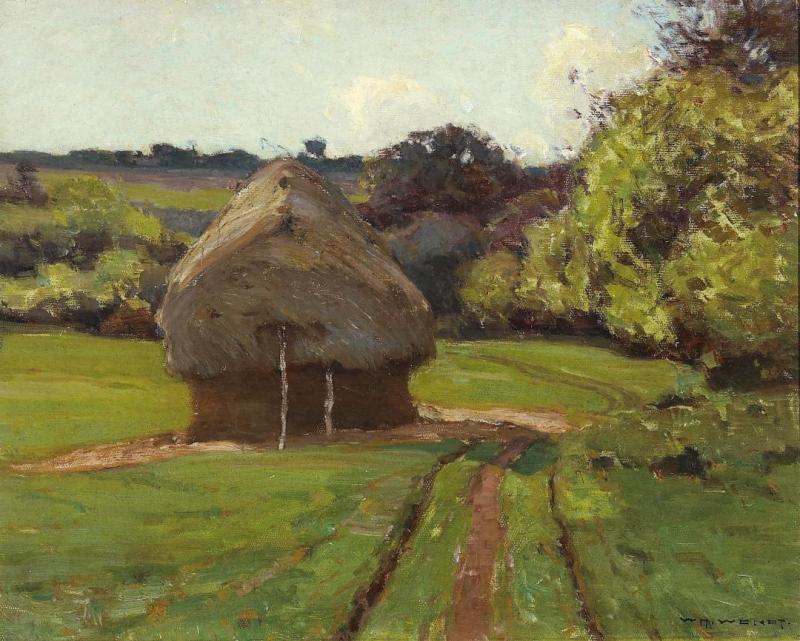 Haystack by William Wendt