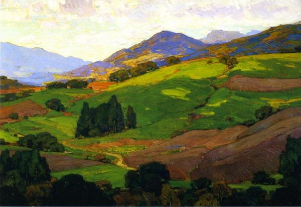 I Lifted Mine Eyes To The Hills by William Wendt