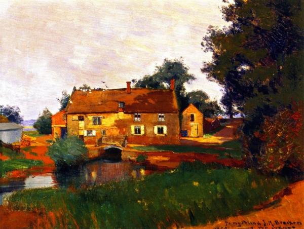 Kingthorpe Mill by William Wendt