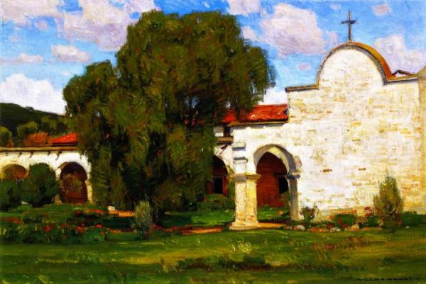 Mission San Juan Capistrano by William Wendt
