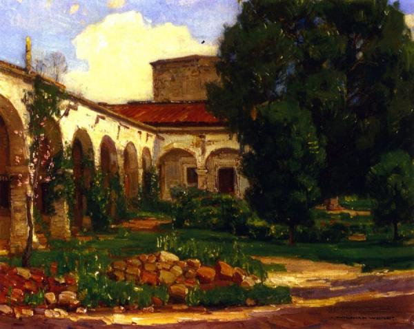 Mission San Juan Capistrano by William Wendt