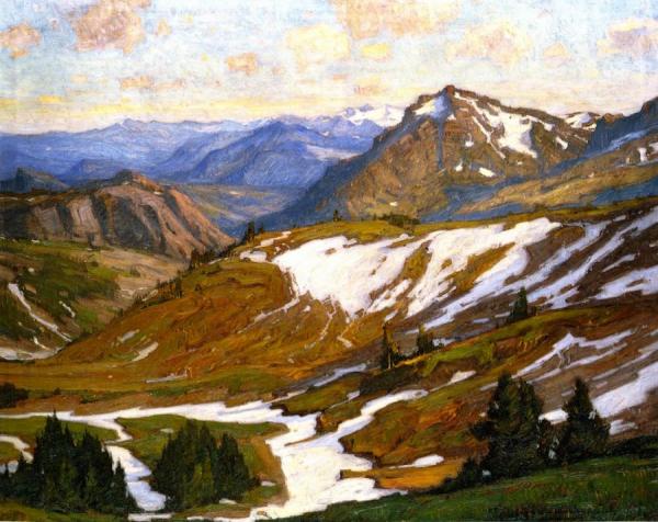 Mountain Infinity by William Wendt