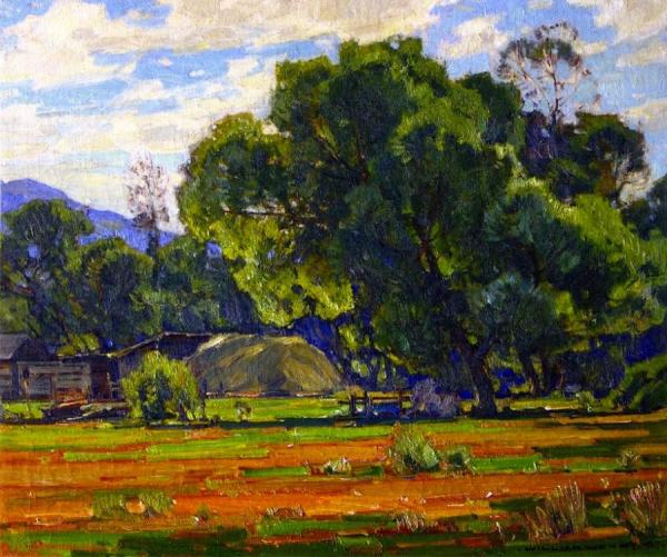 Mountain Willow by William Wendt