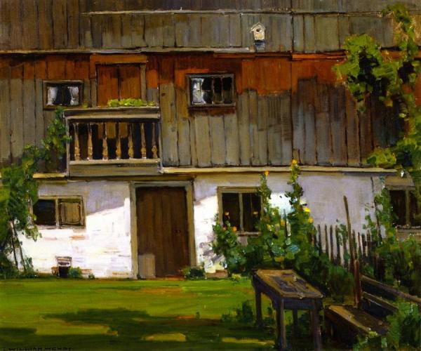 My Balcony by William Wendt Oil Painting Reproductions