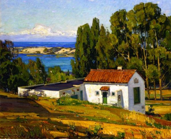 My Friend's Studio by William Wendt