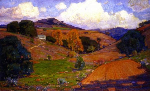 Near Modjeska Canyon by William Wendt