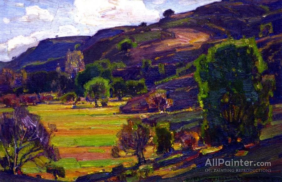 William Wendt Quiet Meadow Oil Painting Reproductions For Sale
