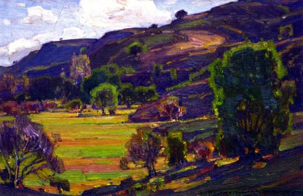 Quiet Meadow by William Wendt