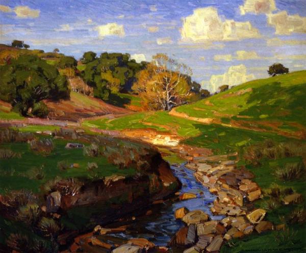 Spring Creek by William Wendt