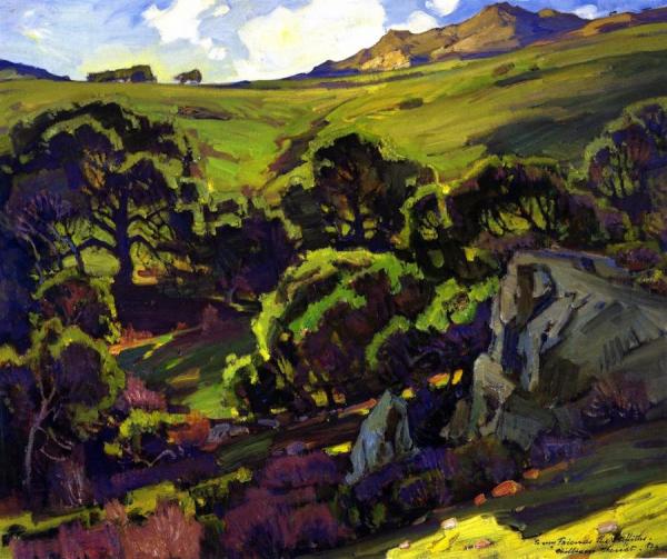 Spring In The Canyon by William Wendt