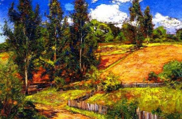 Summer Hillside by William Wendt