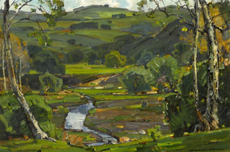 The Brook by William Wendt