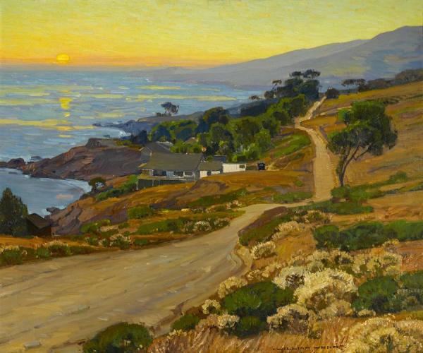 The Old Coast Road by William Wendt