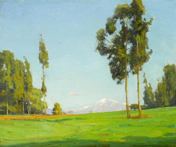 View Of Mount Baldy, 1916 by William Wendt