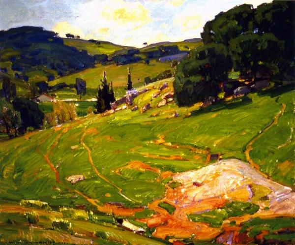 Where Men Delved For Gold by William Wendt