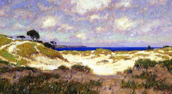 Windswept Dunes by William Wendt