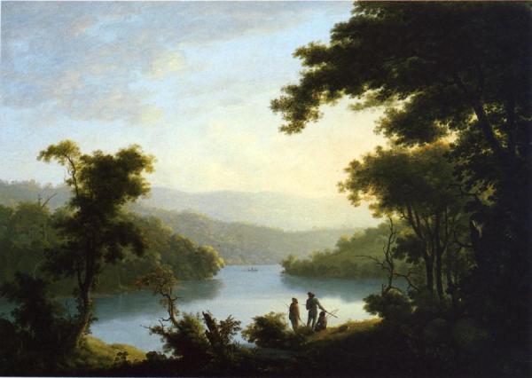 Meeting Of The Waters (also Known As The Meeting Of The Potomac And Shenandoah Rivers At Harper's Ferry) by William Winstanley