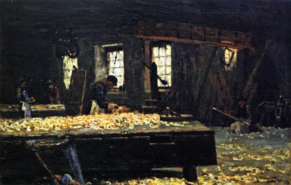 A Joiner's Shop by William York Macgregor Oil Painting Reproductions