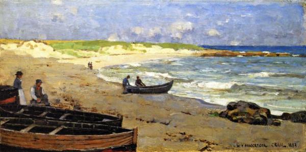 The Shore At Crail by William York Macgregor