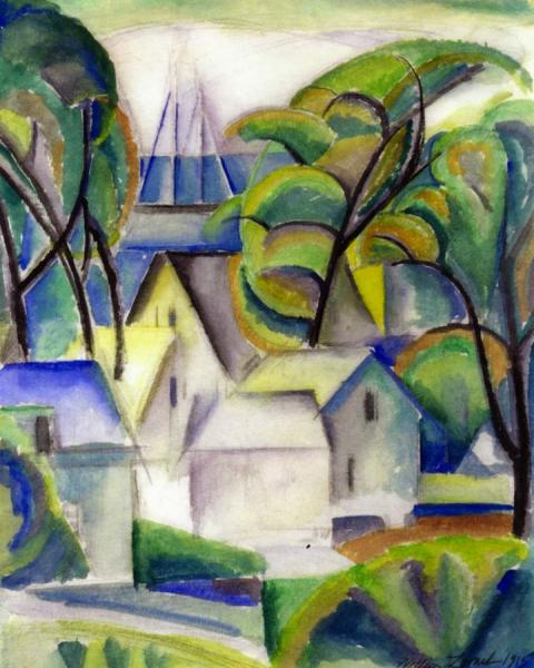 Provincetown by William Zorach Oil Painting Reproductions