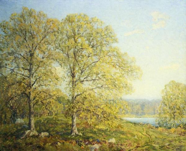 Spring Landscape by Wilson Irvine