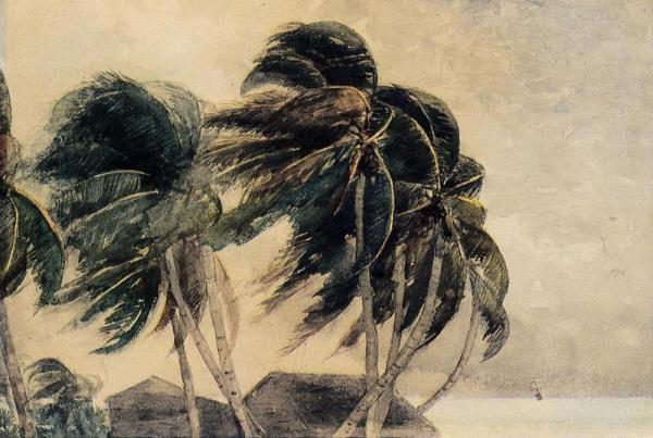 A Norther - Key West by Winslow Homer