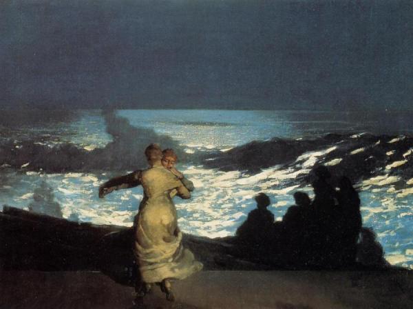 A Summer Night by Winslow Homer