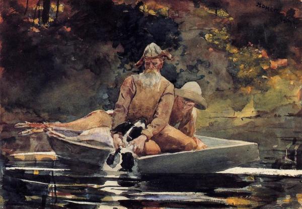 After The Hunt by Winslow Homer