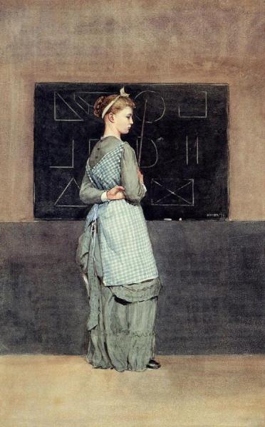 Blackboard by Winslow Homer