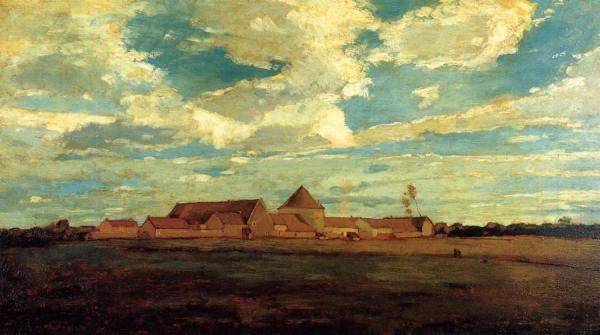 Cernay La Ville - French Farm by Winslow Homer