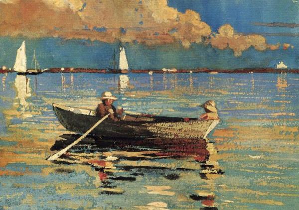 Cloucester Harbor by Winslow Homer