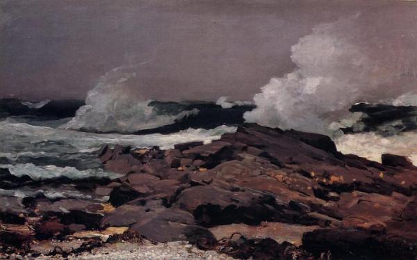 Eastern Point, Prout's Neck by Winslow Homer