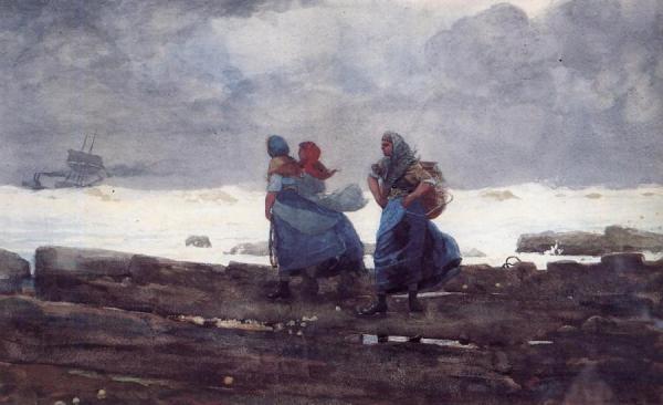 Fisherwives by Winslow Homer
