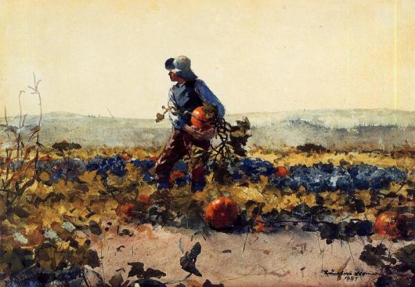 Winslow Homer For The Farmer's Boy (old English Song)