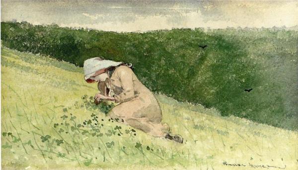 Four Leaf Clover by Winslow Homer
