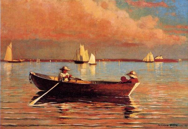 Gloucester Harbor by Winslow Homer