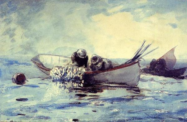 Herring Fishing by Winslow Homer